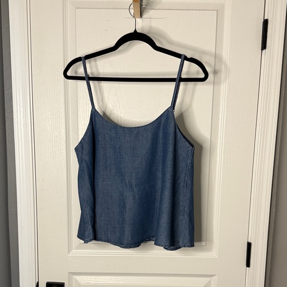 Paper Crane Denim Blue Camisole Top - Picture 1 of 4